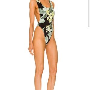 Norma Kamali Marissa Swimsuit in Tropical Mint